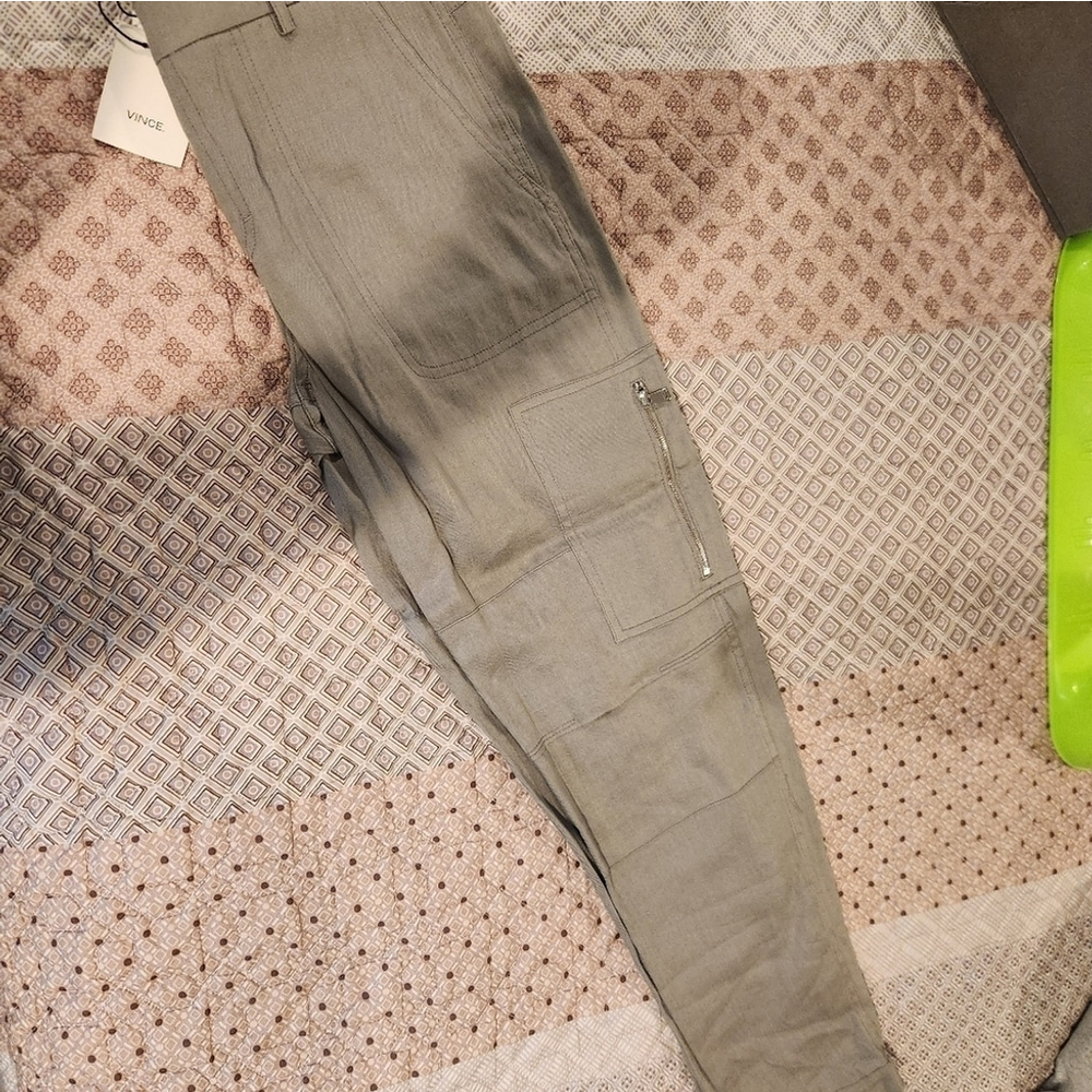 NWT Vince Linen Cargo Pant - Picture 6 of 10